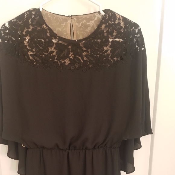 BCBG lace cape dress - Picture 1 of 3